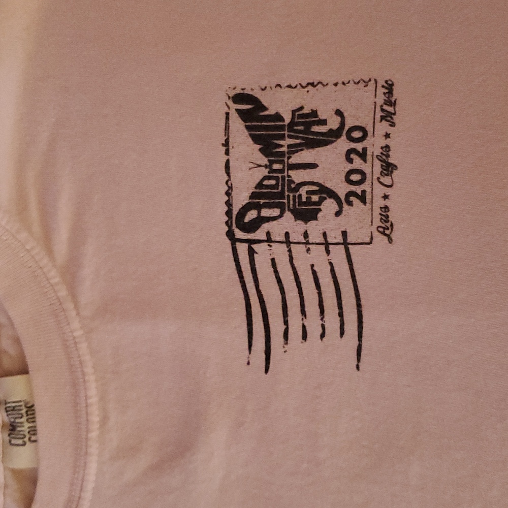 'Bloomin Festival' Comfort Colors tshirt size XL